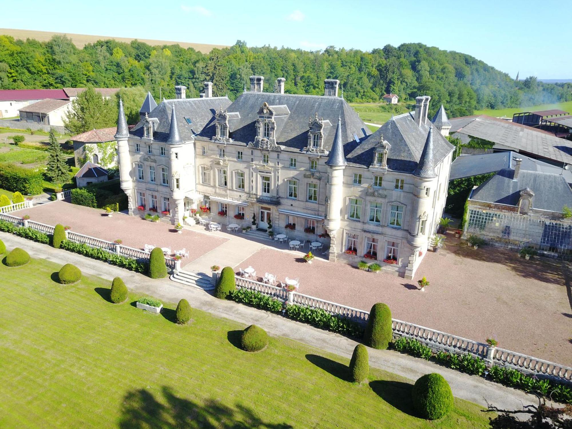 Chateau Des Monthairons Hotel Restaurant Gastromaison Spa Privatif Les Monthairons Zewnętrze zdjęcie